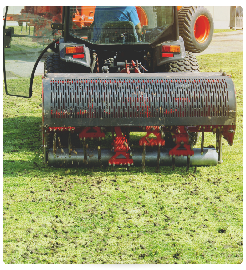 core aeration for lawn